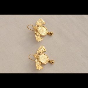 Frida Kahlo coin earrings